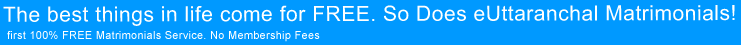 FREE Uttarakhand Matrimonials
